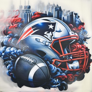 2025 American Football Plastisol Stickers voor kleding, 32 teams, hittebestendige, duurzame designs, hoogwaardige Champions League patch - Product Image 6