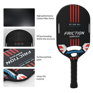 Raqueta de Pickleball Profesional Adgeless, Ligera, de 14 mm, con Núcleo de Fibra de Carbono Prensada con Calor, para Competencia y Entrenamiento - Product Image 4