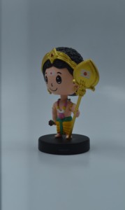 <b>Bobblehead</b> Murugan Is A Cute And Playful Animal, Perfect For Your Car Dashboard, Office, Or Home Decor - Product Image 4