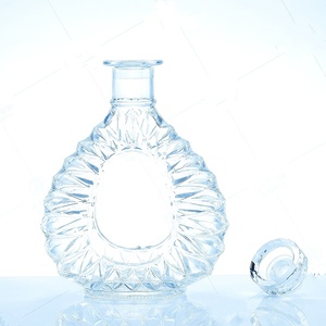 Logo personnalisé Bouteille d'alcool Design Whisky Tequila Vodka Bouteille en verre 750ml XO avec bouchon <span class=keywords><strong>vide</strong></span> - Product Image 2