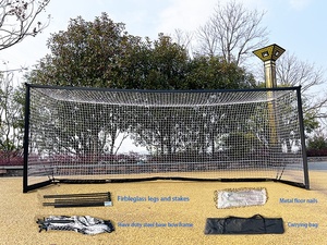 Portería de Fútbol Plegable de Alta Calidad 13x5ft/12x6ft/18.5x6.5ft, Portería de Fútbol Desplegable Portátil para Práctica - Product Image 3