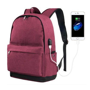 Sac à dos pour ordinateur portable personnalisé Odm Oem Factory Twinkle Men Fashion Travel College Student avec chargeur USB - Product Image 1