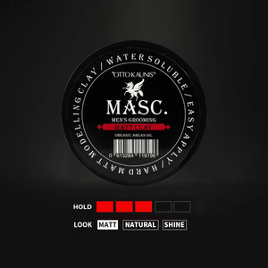 Argile à <span class=keywords><strong>modeler</strong></span> de marque privée pâte mate argile naturelle pour hommes cheveux courts modelage - Product Image 5