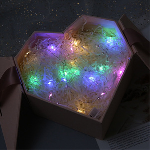 Pin Hoạt Động 20 Leds Chuỗi Ngọc Trai Vòng Hoa Đảng Cổ Tích Đèn Cho Phòng Ngủ Vườn Đám Cưới Kỳ Nghỉ Trang Trí Cho Vườn - Product Image 3