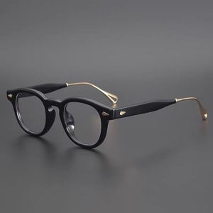 نظارات بصرية للرجال والنساء من TJD مع حجب الضوء الأزرق عرض 46: 22 عدسة أسيتات على شكل ماس معدني - Product Image 5