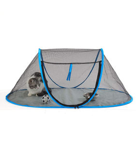 Enceinte extérieure <span class=keywords><strong>pour</strong></span> animaux de compagnie Tente <span class=keywords><strong>Parc</strong></span> intérieur Portable Chats Chiens Pont Patio <span class=keywords><strong>Parc</strong></span> Camping Voyage Été Chat Tente Pop Up Maison - Product Image 2