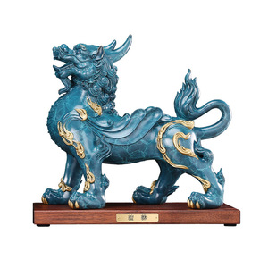 Figura de cobre World Pixiu 228 hecha a mano para decoración del hogar, oficina, sala de estar, regalo - Product Image 5