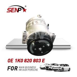 Compresseur de climatisation de pièces automobiles SENP pour VW GOLF OEM 1K0 820 803 E Compresser et transporter le réfrigérant - Product Image 3