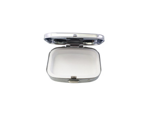 Boîte à pilules en métal de petite taille, unique, en acier inoxydable, vente en gros à prix réduit - Product Image 2