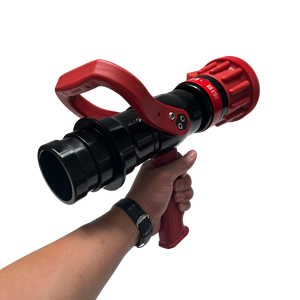 Vòi phun phòng cháy chữa cháy kép mới vòi phun áp lực cao + Rèm nước có thể điều chỉnh với vòi phun nước chữa cháy xoay nhanh - Product Image 3