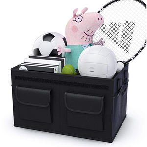 Organisateur de <span class=keywords><strong>coffre</strong></span> de <span class=keywords><strong>voiture</strong></span> SUV robuste de grande capacité en Oxford avec couvercle antidérapant pour les voyages de week-end - Product Image 2