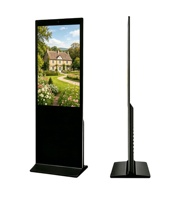 Écran d'affichage numérique vertical sans contact de 65 pouces pour intérieur, panneau publicitaire LED, écran d'événement personnalisable, Pantalla De Promocin