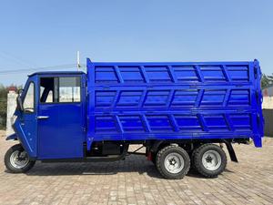 เครื่องยนต์ 350 ซีซี ระบายความร้อนด้วยน้ำ รถสามล้อบรรทุกแบบเปิด 9 ล้อ กำลังสูง รถสามล้อเติมน้ำมันเคลื่อนที่ รถดัมพ์ ขายดีที่สุดในปี 2026 - Product Image 4