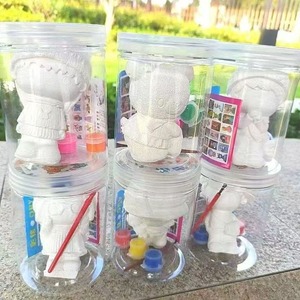 Rompecabezas de Yeso para Niños, Muñeca de Yeso para Colorear, Manualidades 3D, Juguete Pintado a Mano de 11 cm, para Niños de 4 a 6 Años, Tema de Animales y Naturaleza, Venta al por Mayor - Product Image 3