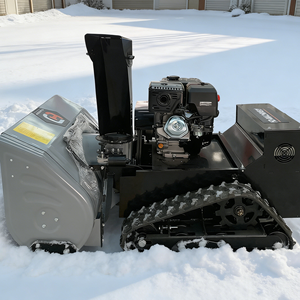 Souffleuse à neige autotractée télécommandée sans fil, robot <span class=keywords><strong>autonome</strong></span> puissant à chenilles, diesel, pour <span class=keywords><strong>maison</strong></span>, faible consommation d'énergie - Product Image 4