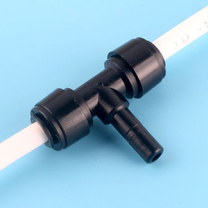 1/4 "OD chủ đề nam nữ nhanh chóng kết nối Push-to-Connect Đen Adapter ống nước ống phù hợp cho RO hệ thống phụ kiện - Product Image 6
