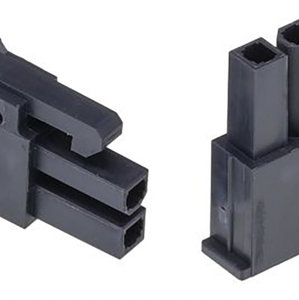 集管和电线外壳连接器MiniFitJr Rcpt博士V2 GW 2Ckt插座2位置46992-0210 - Product Image 1