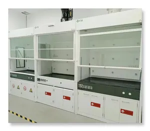 Fábrica cosmética análise laboratório metal stand química exaustor à venda