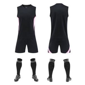 Camiseta Deportiva sin Mangas de Poliéster Transpirable de Secado Rápido, con Logotipo Personalizado por Transferencia Térmica, Unisex, Tallas Grandes, para Fútbol - Product Image 2