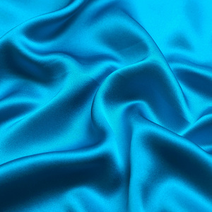 Lining <span class=keywords><strong>Charmeuse</strong></span> Groothandel 19mm Zijden Satijn Stof Turquoise Kleur 114cm Breed 45" Effen Geweven Jongens Meisjes Bruidsjurk Nachtkleding - Product Image 4