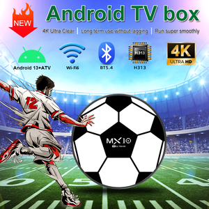 Mx10 Z1 H313 thông minh TV BOX ANDROID 13 4K 2GB 16GB Dual <span class=keywords><strong>Wifi</strong></span> 6 Rockchip Hộp TV điều khiển bằng giọng nói phương tiện truyền thông Máy nghe nhạc - Product Image 3