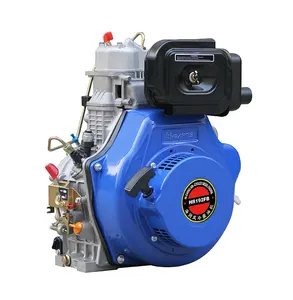 Одноцилиндровый дизельный двигатель 13hp 192FB с воздушным охлаждением и дизельным генератором открытого типа