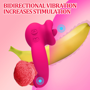 10-frequentie tongvormige vibrator met vibratievertraging en vergrendelingsfunctie, spermaring, medische siliconen cockring voor mannelijke masturbatie - Product Image 3