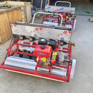 آلة بذر الخضروات ذاتية الدفع بـ 6 صفوف تعمل بالبنزين - آلة بذر متعددة الصفوف فعالة للحدائق والمزارع لزراعة الخضروات، أداة زراعة - Product Image 4