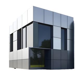 Paneles Compuestos de Aluminio (ACP) y ACM con Revestimiento de PVDF de Fábrica, Ignífugos, Antiestáticos, para Revestimiento de Paredes Exteriores - Product Image 1