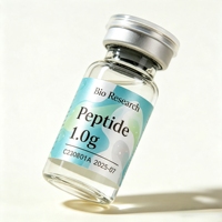 Autocollants synthétiques imperméables personnalisables pour flacons de recherche de peptides synthétiques de 3 ml à marque privée