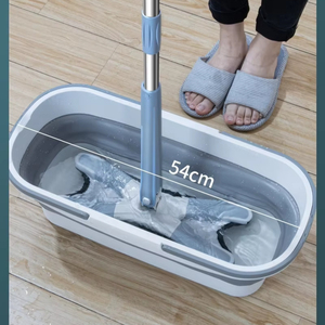 Portable Silicone <b>Bucket</b> Used for Household Large <b>Mop</b> <b>Bucket</b> Rectangular Thickened Plastic Folding Car Washing <b>Bucket</b> Water - Product Image 5