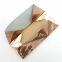 Feuille stratifiée de papier d'aluminium d'or de papier d'emballage de chocolat d'emballage alimentaire