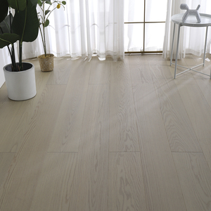 Modern Brushed Oak Multilayer Plywood Click <b>Engineered</b> <b>Flooring</b> 5 Year Warranty T&G Installation for Indoor Use Living Room - Product Image 3