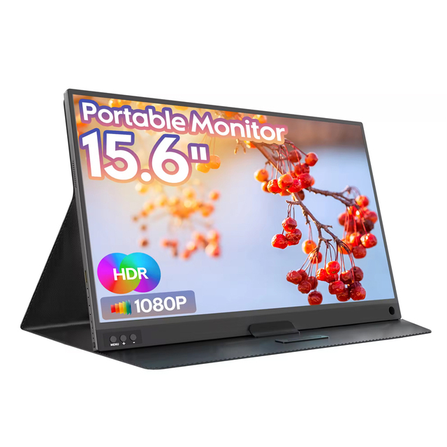 Factory Cheap Price Wholesale 15.6" 1080P Portable Screen Display USB-C Extension Monitor for Laptop