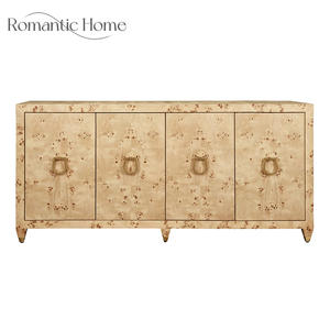 <span class=keywords><strong>Buffet</strong></span> élégant en bois de Mappa Burl artisanal contemporain pour salon - Product Image 2