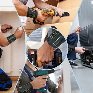 Organisateur d'outils magnétiques robustes avec clip de <span class=keywords><strong>ceinture</strong></span>, étui à outils réglable, clé, tournevis et forets-Outil durable - Product Image 5