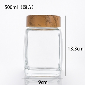 Rõ Ràng 8 Oz Kính Rộng Miệng Thon Mason Jar Với Kín Vàng Bạc Kim Loại Nắp - Product Image 6