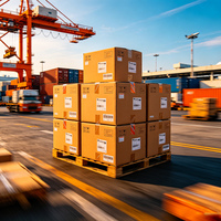 Agente de Envío Puerta a Puerta de China a Estados Unidos y Canadá, Transitario DDP, Dropshipping, Agentes 1688, Transporte Marítimo LCL Express