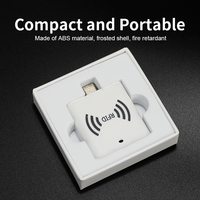 Minilector portátil tipo C de 860-960Mhz, lector RFID OTG para Control de acceso