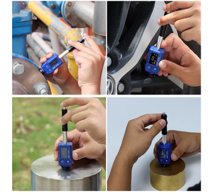 LS252D dijital taşınabilir Leeb sertlik test cihazı Metal ölçüm ekipmanları alüminyum alaşımlı çelik için Durometer ölçer - Product Image 6