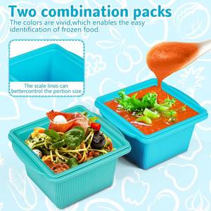 Bac à glaçons de qualité alimentaire, moule à glaçons en blocs et en bandes longues, bac de congélation commercial, conteneur de congélation pour soupes, boîte de stockage de glace - Product Image 3