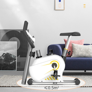 Bicicleta de ejercicio estática magnética plegable para terapia física y ciclismo indoor con pedales - Product Image 6
