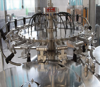 Machine de lavage, de remplissage et de bouchage de l'eau de petite taille 14-12-5 5000BPH / machines d'embouteillage d'eau potable