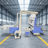 Machine à carder Airlay intégrée avec ouverture et peignage pour matériaux non tissés et isolants