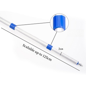 Trépied de canne à pêche en mer télescopique en aluminium de jambe réglable de qualité supérieure pour support de canne à pêche à la <span class=keywords><strong>carpe</strong></span> attirail - Product Image 2