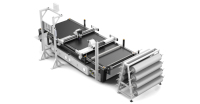 Machine de découpe automatique YANSHI pour matériaux de bagagerie (cuir/tissu/synthétique) avec précision de 0,1 mm et écran tactile LCD
