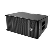 Haut-parleur Line Array 2 voies de 10 pouces, 380W de puissance de crête, 65Hz-18kHz, idéal pour les scènes, festivals et installations fixes