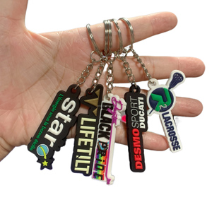 Promotional Custom Soft PVC Keychains & Carabiners Metal for Buckle Accessories for Cars & Outdoors Custom Features
