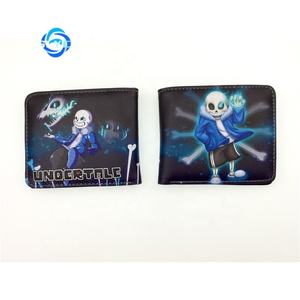 <span class=keywords><strong>เกม</strong></span>อนิเมะรอบตำนานภายใต้กระเป๋าสตางค์ <span class=keywords><strong>Undertale</strong></span> Sans โครงกระดูก PU สั้นชายและหญิงคลิปเปลี่ยน - Product Image 4