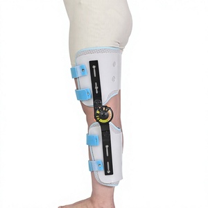 Attelle de <span class=keywords><strong>genou</strong></span> articulée réglable avec <span class=keywords><strong>orthèse</strong></span> ROM pour la récupération des lésions des ligaments croisés antérieurs et postérieurs, la rééducation post-chirurgicale, OEM - Product Image 3